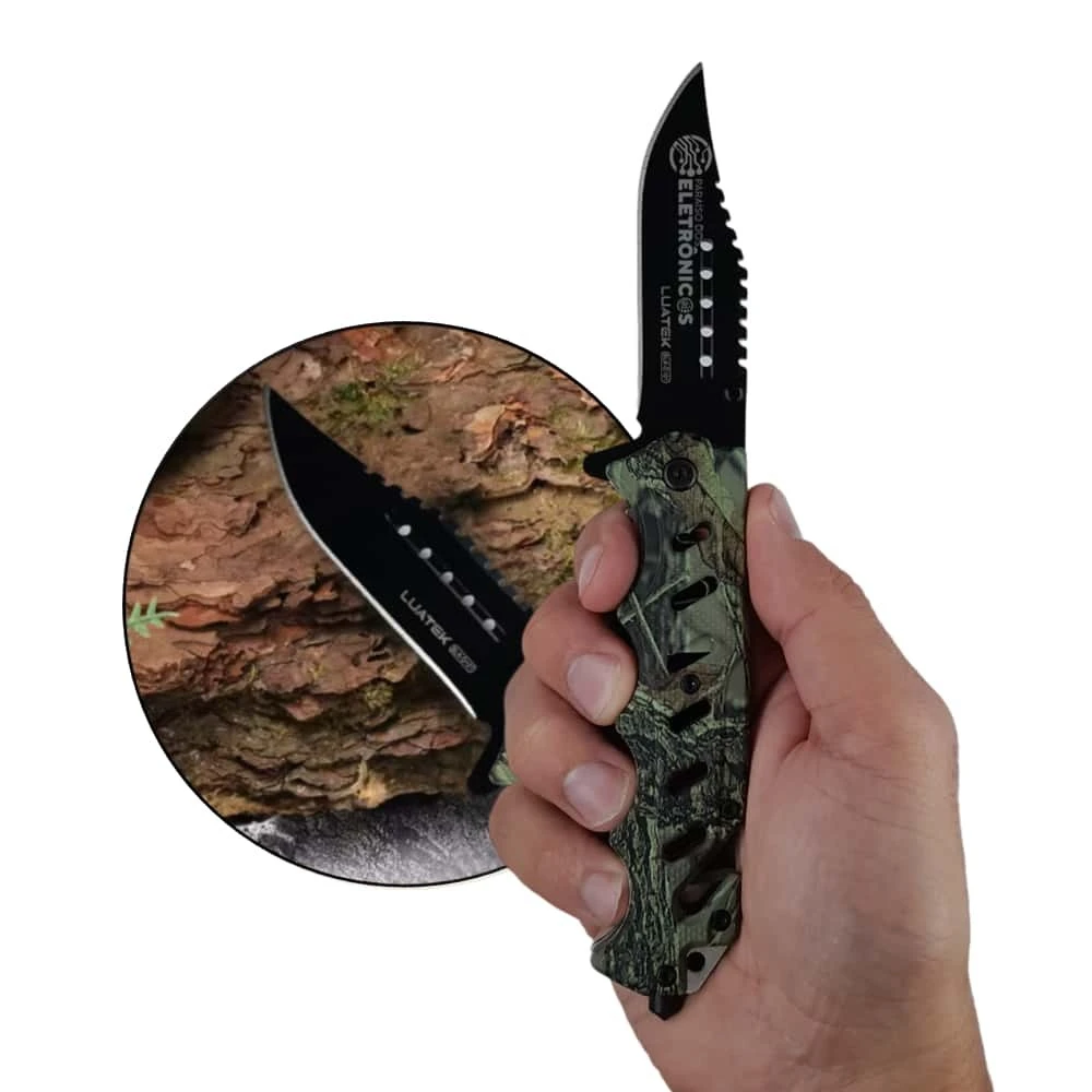 Electronics Paradise Tactical Pocket Knife Folding Blade 3D Print Sharp