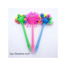 Bút Squishy 3 chiếc - Bút Kawaii & Vui nhộn, Tuyệt vời để Giảm căng thẳng, Văn phòng phẩm & Bút dễ thương F, Bút Kawaii kèm Đồ dùng học tập cho học sinh - Nhiều màu - Xem 8