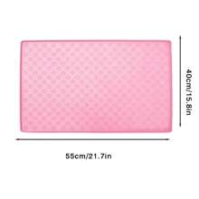 1 件大号硅胶爪印垫、防滑宠物碗垫、防水易清洁宠物喂食垫 - 彩色 - 查看 17