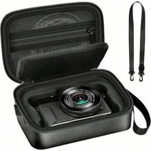 ALKOO Case Compatible With Canon PowerShot Digital Camera G7 X Mark III/Mark II Point And Shoot Camera Storage Bag Holds SD Cards, USB Cable More Accessories Organizer(Box Only)Charger Carry Case Cable Tidy Box Duffel Travelling Bag Cable Bag Electronic Data Cable Bedside Storage For Travel Airpods Camera Collect Women Man Child's Christmas Gifts Essential Teacher Supplies Waterproof Lightweight Large Capacity Portable Accessories