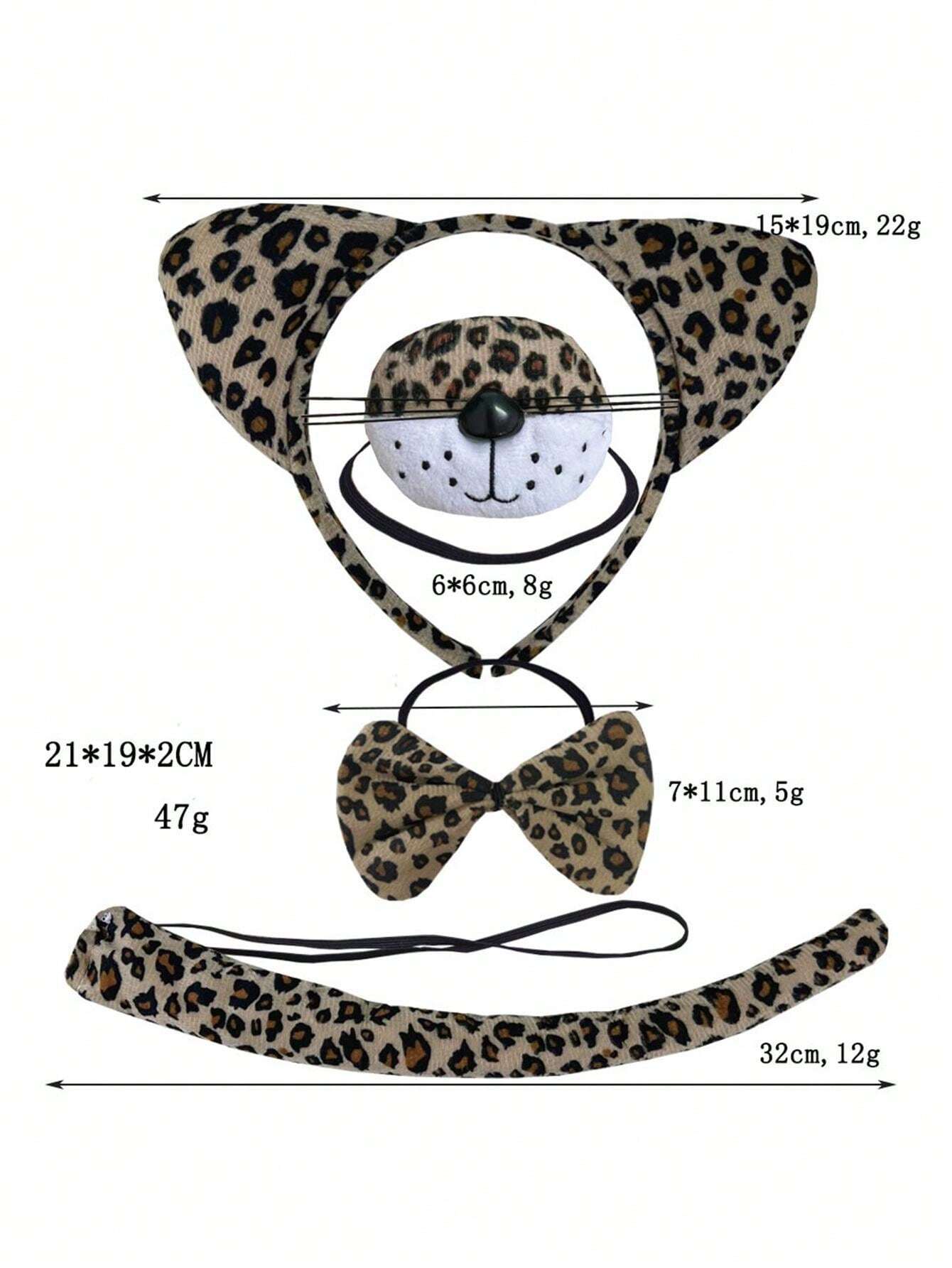 Set De 6 Diademas Con Orejas De Animales De Dibujos Animados – Perfectas Para Pascua, Carnaval Y Fiestas Infantiles