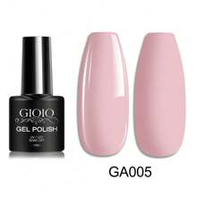 1 chiếc Gel sơn móng tay màu đen trắng đỏ ngâm gel sơn móng tay bán vĩnh viễn nghệ thuật làm móng tay tự làm bằng đèn UV thiết kế móng gel phù hợp cho mọi mùa sơn móng tay gel cho phụ nữ - màu hồng nude - Xem 1