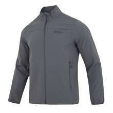 Jack Wolfskin Áo khoác thể thao ngoài trời thường ngày, chất liệu softshell mềm mại, co giãn, chống gió và giữ ấm, thoải mái. - Xám đá phiến - Xem 1