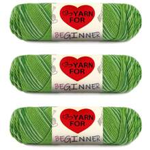 3pcs Soft & Warm Acrylic Yarn Bundle - Ideal For Beginners Knitting & Crochet Kit, Variety Of Colors - Great For DIY Scarf & Blanket Making