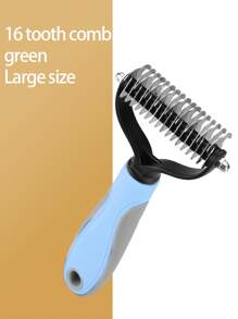 Bàn chải rụng lông hiệu quả và lược gỡ rối cho chó và mèo - Dụng cụ chải lông chuyên nghiệp để loại bỏ tình trạng rối và bết lông - Giảm rụng lông và thúc đẩy bộ lông khỏe mạnh - Nhiều màu - Xem 14