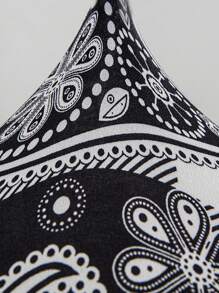 1 tấm phủ ghế đàn piano in họa tiết có thể giặt được, vỏ bọc ghế thay giày/gia đình - Nhiều màu - Xem 7