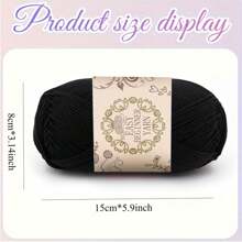 3 Pcs Soft & Warm 100% Acrylic Yarn Set, 4-Ply Thick Knitting Kit For Beginners, Suitable For DIY Scarf & Blanket Making, Variety Of Colors