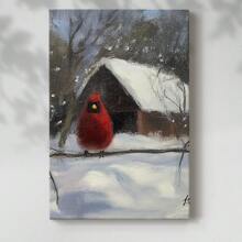 Christmas Holiday Art - Gallery Wrapped Canvas CDXLV - 12X18英寸 - 查看 2