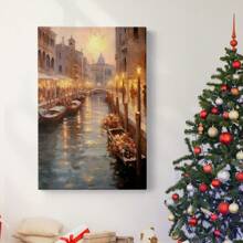 Christmas Holiday Art - Gallery Wrapped Canvas DCCXX - 32x48INCH - Xem 6
