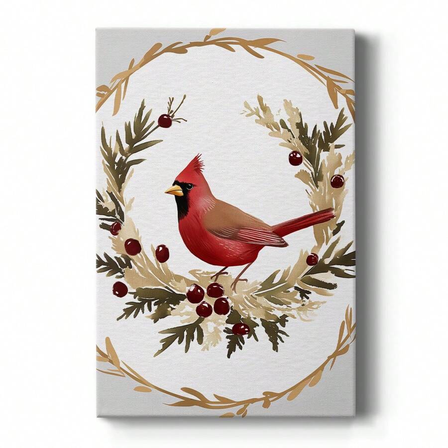 Christmas Holiday Art - Gallery Wrapped Canvas CMLXII - 24X36英寸 - 查看 1