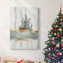 Christmas Holiday Art - Gallery Wrapped Canvas CCXCVII - 8X12英寸 - 查看 6
