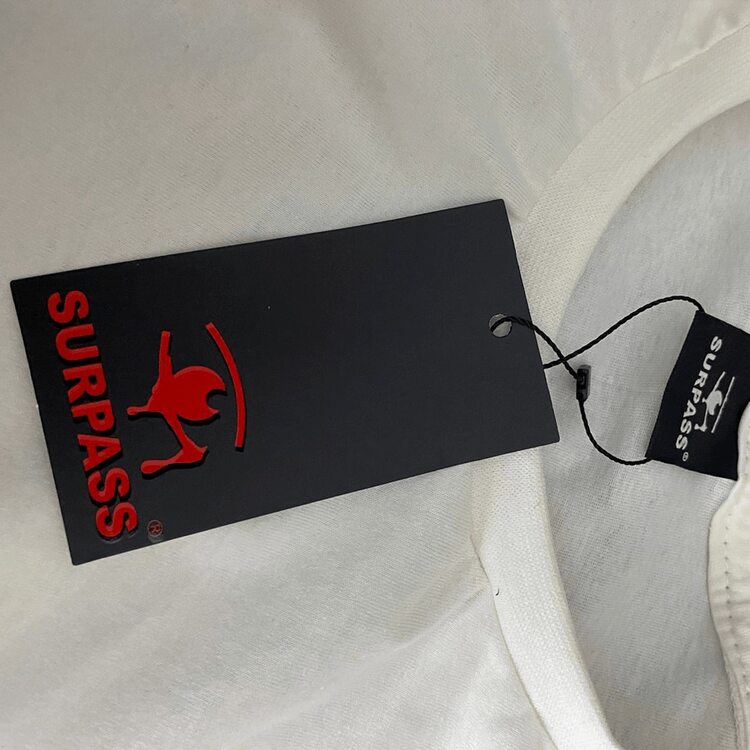 T-Shirt Slim T-Shirt Fashion Streetwear Shirt Cotton Surpass Surf - 藏蓝色 - 查看 4