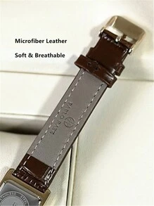 Pablo Raez 1 件 18K 金手表复古女士手表 SUS304 不锈钢 IPG 矩形方形表壳优雅全新设计正装石英复古手表