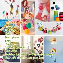 3 Pcs Soft & Warm 100% Acrylic Yarn Set, 4-Ply Thick Knitting Kit For Beginners, Suitable For DIY Scarf & Blanket Making, Variety Of Colors