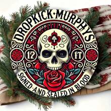 1 tấm Dropkick Murphys Vintage Style 8x8 Inch Round Wooden Wall Decor - Biển báo trang trí Giáng sinh/Năm mới, Thẻ gỗ bền hoàn hảo cho trang trí nhà cửa và văn phòng, phòng khách, quầy bar, quán cà phê - Phong cách ngẫu nhiên, sử dụng trong nhà/ngoài trời - Nhiều màu - Xem 7