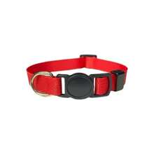 1 件装新款圆耳反光猫头安全扣猫项圈，猫铃铛项圈 - 彩色 - 查看 2