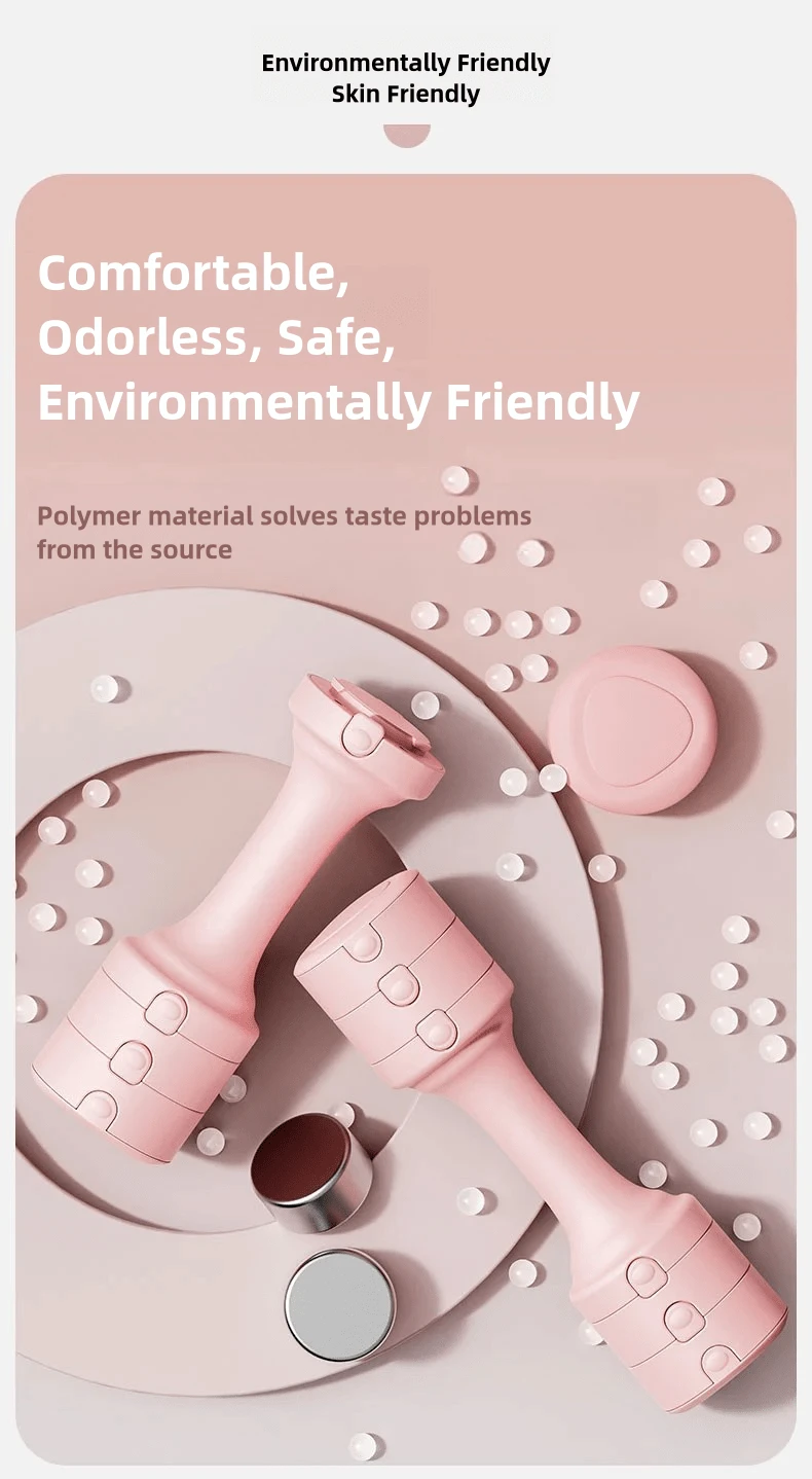 Huzza 15kg Adjustable Weight Dumbbell, Fitness Equipment For Women