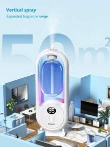 1 件迷你家用自动香味机智香薰机，卧室和浴室持久除臭，空气清新剂，送给朋友的小礼物，圣诞节礼物，母亲节和父亲节礼物 - 彩色 - 查看 5