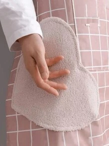 1 pieza Delantal con bolsillo grande, delantal largo de cocina, ropa de trabajo para limpieza del hogar, accesorios para hornear, suave, ajustable al cuello, fácil de limpiar, resistente a manchas, a prueba de agua y aceite; apto para uso en el hogar y al aire libre