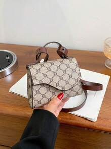 Túi xách đựng son môi mini trơn màu thời trang nhỏ gọn cho nữ - Xám - Xem 9