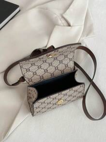 Túi xách đựng son môi mini trơn màu thời trang nhỏ gọn cho nữ - Xám - Xem 7