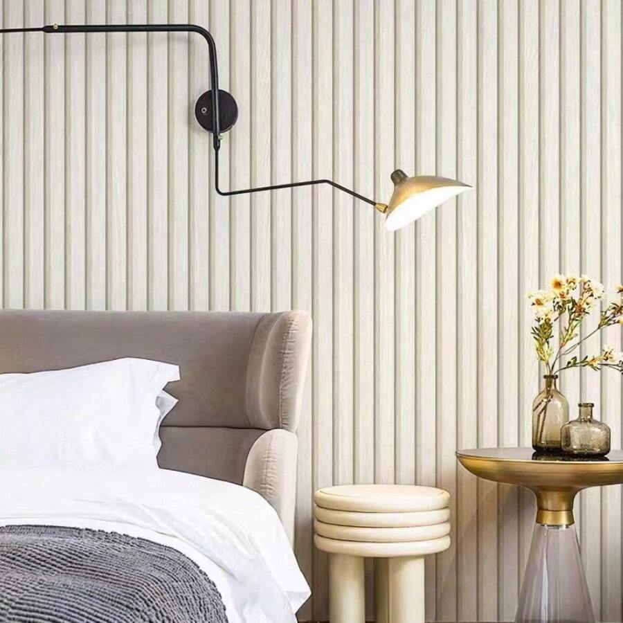 木纹网格自粘墙纸 加厚版 防潮防霉防水防油 适用于墙面、墙裙、桌面、书桌、宿舍、卧室、客厅、床边 简单易贴 一人即可安装 内置粘性背衬且无异味 装修贴纸撕掉墙板 墙纸壁纸 春季装饰用品让你的家焕然一新 节日装饰贴纸礼物生日毕业