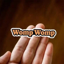 1pc 3-Inch Removable Outdoor Waterproof Vinyl Creative Gift Internet Culture Satire Sticker, Includes "Womp Womp" Sticker, "Internet Slang Sticker", "Internet Meme Sticker", "Funny Disappointment Sticker", "Pop Culture Meme Sticker", Suitable For Any Smooth Surface, Such As Laptop - Multicolor - View 12