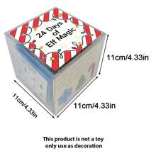 Kit de bromas para 24 días, 24 días de cartas mágicas y accesorios, los mejores regalos - Multicolor - Ver 5
