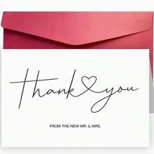 Customized Postcard, Thank You Card, Appreciation Card With Customized Text, Christmas/Halloween Holiday Gift - Multicolor - View 3