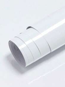 1 卷厨房防水防油墙贴，Hite 光泽加厚耐热贴纸，适用于抽油烟机翻新，可切割 DIY 壁纸，适用于厨房橱柜炉灶台面/房间装饰、家居装饰、卧室装饰、房间装饰、粘贴在瓷砖上、海报、墙面印刷品、卧室房间装饰 - 白色 - 查看 14