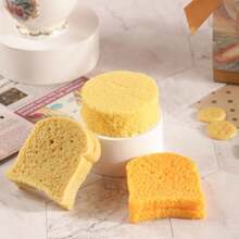 1 Khuôn nến silicon hình bánh/thực tế dùng để làm nến thủ công DIY, sáp tan chảy, xà phòng, thạch cao, đồ trang trí thủ công bằng nhựa, trang trí nhà cửa - trắng - Xem 9