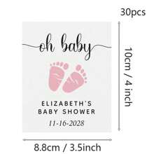 30 etiquetas de vino, plantilla de etiqueta de vino con foto, recuerdo de boda minimalista, etiqueta de vino personalizada, regalo personalizado, etiqueta de regalo de vino - Multicolor - Ver 28