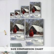 Christmas Holiday Art - Gallery Wrapped Canvas CDXLV - 12X18英寸 - 查看 3
