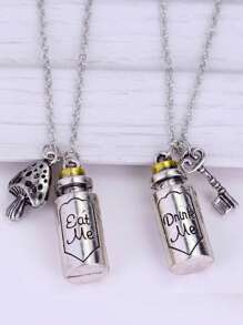 2 件情侣项链链友谊礼物校园配饰 - 情侶 - 查看 5