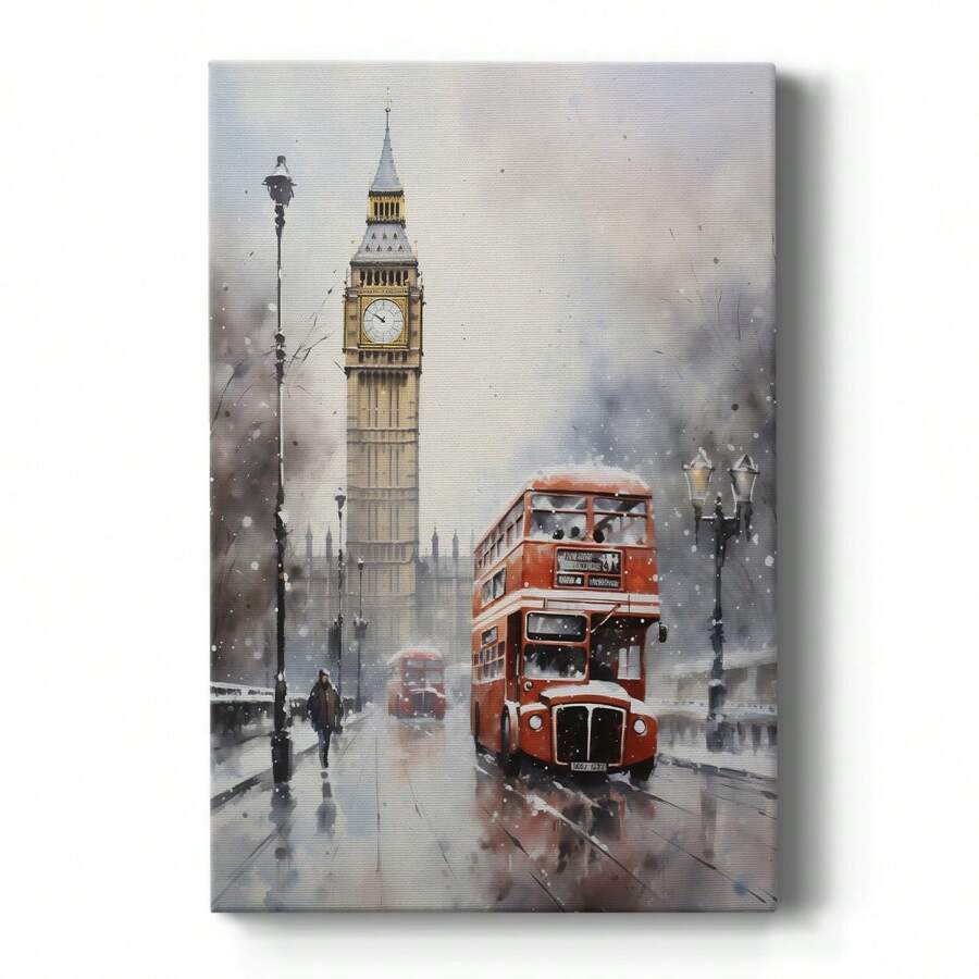 Christmas Holiday Art - Gallery Wrapped Canvas DLXII - 12X18英寸 - 查看 1