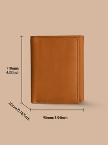 1 pieza Cartera personalizada, cartera de cuero sintético personalizada para hombres, cartera de piel de PU, portador de tarjetas multifuncional, regalo para novio/él/padre/esposo, bolsos y bolsos para mujeres