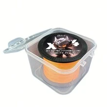 Chelesh 500 Yards, Nhiều Màu Sắc, Dây Câu Cá PE Bện 4 Sợi, Có Bao Bì Tinh Tế, Tùy Chọn Độ Bền 10LB-100LB, Độ Bền Cao, Chống Mài Mòn, Siêu Mịn Cho Câu Cá Đường Dài, Câu Cá Nước Mặn Và Nước Ngọt, Quà Tặng Câu Cá - trái cam - Xem 7