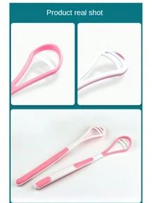 Bộ 10 dụng cụ vệ sinh lưỡi; Dụng cụ cạo lưỡi; Dụng cụ vệ sinh lưỡi; Tấm cạo lưỡi hai mặt - Giúp hơi thở thơm tho & Duy trì sức khỏe răng miệng; Làm sạch mùi hôi do hút thuốc; Màu ngẫu nhiên - Nhiều màu - Xem 5