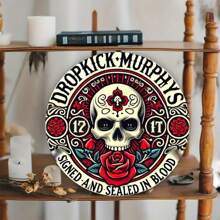 1 tấm Dropkick Murphys phong cách cổ điển 8x8 inch trang trí tường bằng gỗ tròn - Biển báo trang trí Giáng sinh/Năm mới, Quà tặng Giáng sinh/Năm mới, Tấm biển gỗ bền thích hợp trang trí nhà cửa và văn phòng, Quà tặng hoàn hảo cho phòng khách, quán bar, quán cà phê - Phong cách ngẫu nhiên để sử dụng trong nhà/ngoài trời - Nhiều màu - Xem 6