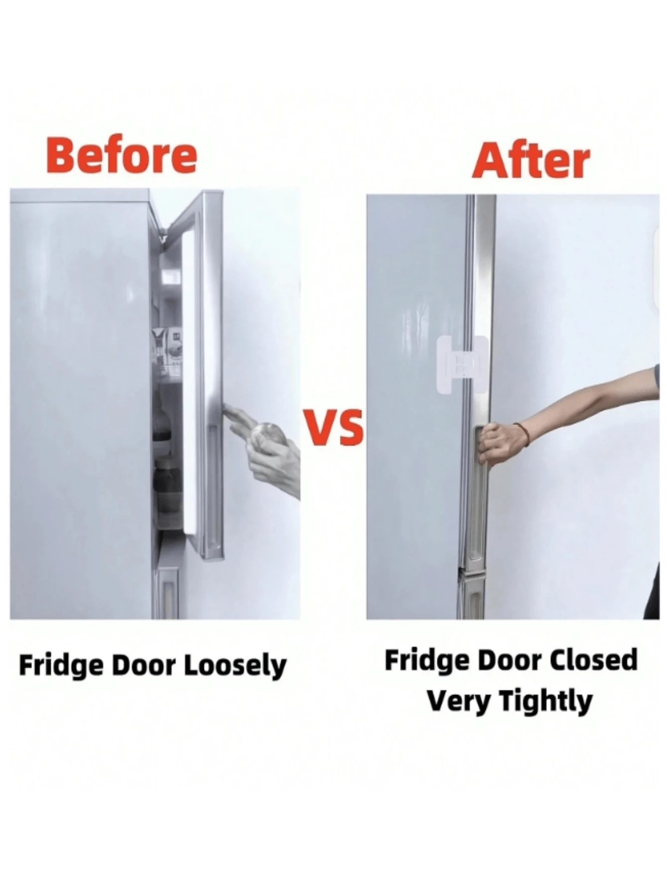 1pc Pair White Fridge Locks, Water Dispenser Door & Drawer