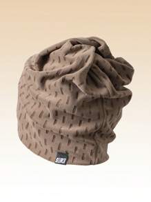 1 件纯色腈纶舒适休闲女士帽子，适合户外、散步、运动、秋冬季 - 堆堆帽 - 查看 4