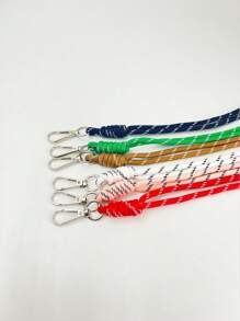 多功能时尚蝴蝶结包吊坠配饰旅行节日钩针编织圣诞礼物感恩节复古 - 彩色 - 查看 4