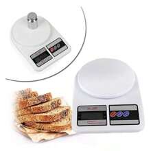 Báscula digital de cocina con capacidad de 10000 g - Blanco - Ver 3
