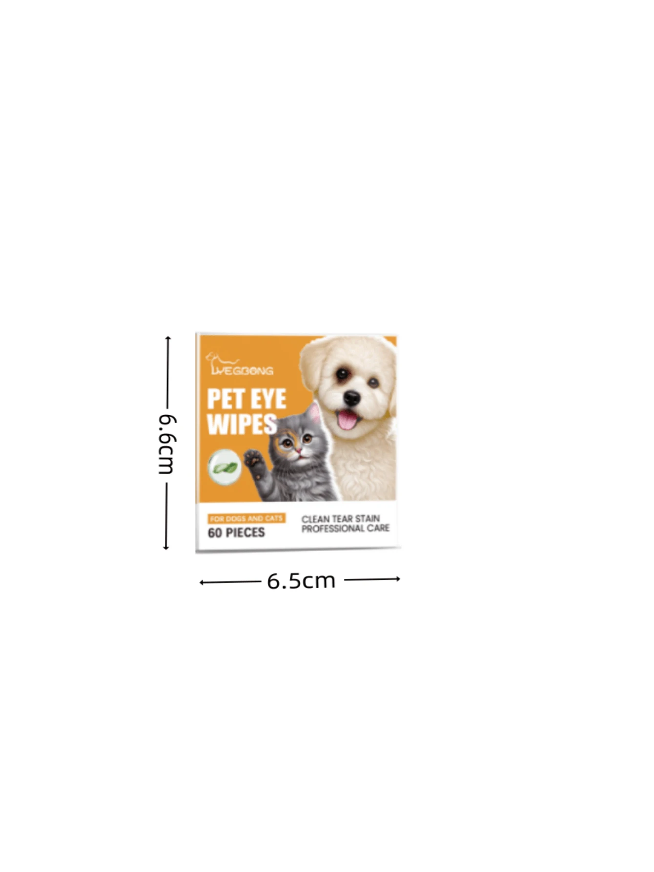 Household Pet Eye Cleaning Wet Wipes, Suitable For Cleaning Cat And Dog