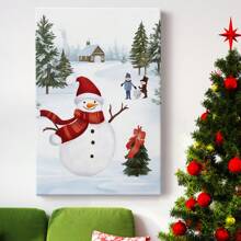 Christmas Holiday Art - Gallery Wrapped Canvas CCCIX - 16x24英寸 - 查看 7