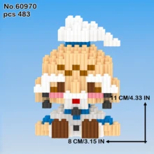 Khối xây dựng chuyên nghiệp DIY Hunter, Trò chơi giáo dục sáng tạo, Ý tưởng quà tặng hoàn hảo cho sinh nhật, ngày lễ tình nhân, Giáng sinh - Nhiều màu - Xem 6