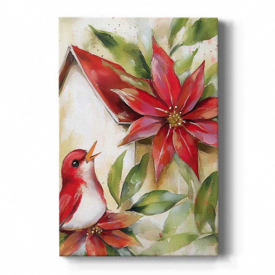 Christmas Holiday Art - Gallery Wrapped Canvas DCCCXCVII - 8X12INCH - Xem 1