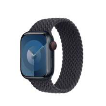 Apple Watch Braided Solo Loop 41mm - Midnight - Size 1 - Black - View 3