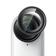 Vỏ bảo vệ ống kính Insta360 GO 3S, lớp phủ chống sương mù, kính cường lực quang học, nắp ống kính, chống trầy xước, vỏ bảo vệ cho phụ kiện máy ảnh thể thao GO3S (Kính) - Dành cho Insta360GO3S - Xem 2