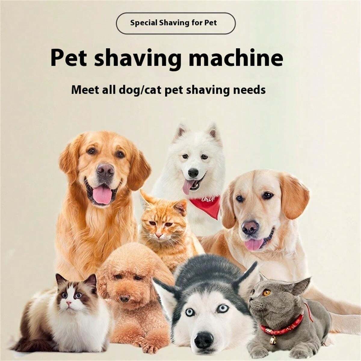 ProPet Cordless Grooming Kit Electric Clipper Kits For Dogs And Cats